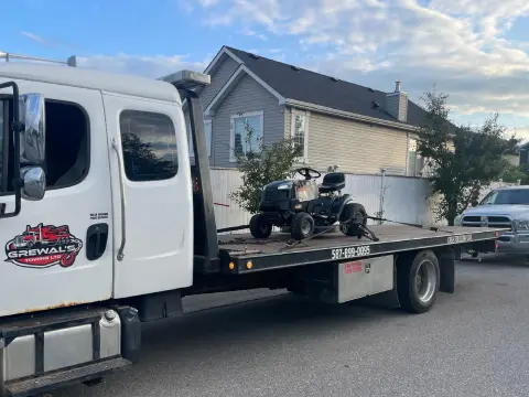 flatbed towing