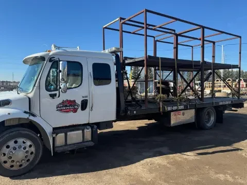 flatbed towing
