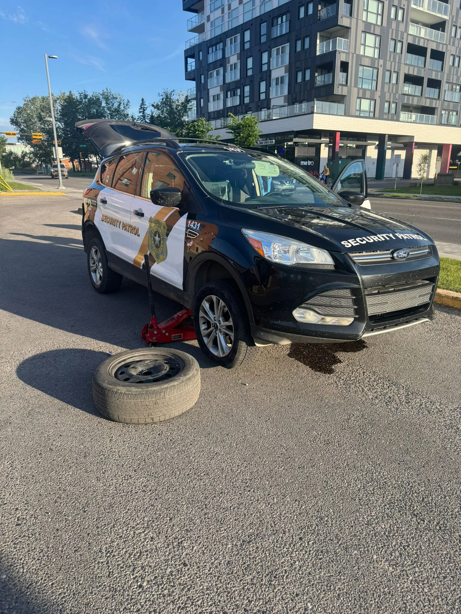 flat tire repair langdon