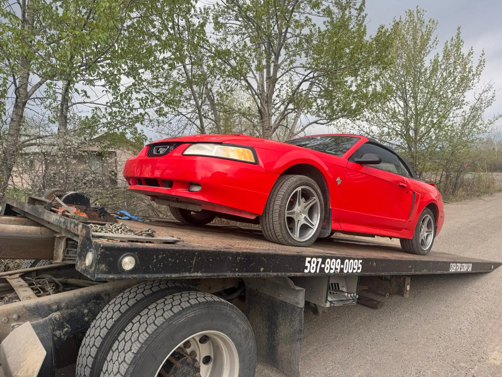 emergency tow truck langdon