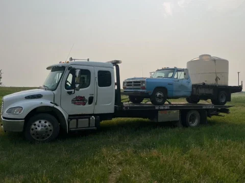 Vehicle transport truck serving Southwest Calgary