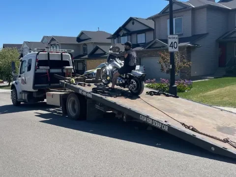 Scheduled vehicle towing service for cars and trucks in Okotoks