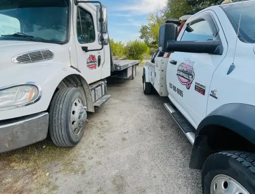 Tow Pros Towing & Recovery LTD tow truck serving drivers in Strathmore, Alberta