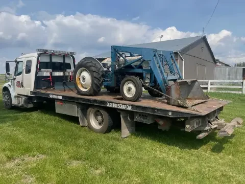 Vehicle recovery service near Chestermere Lake for a stuck or disabled vehicle