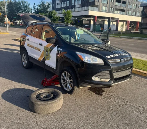 flat tire repair langdon